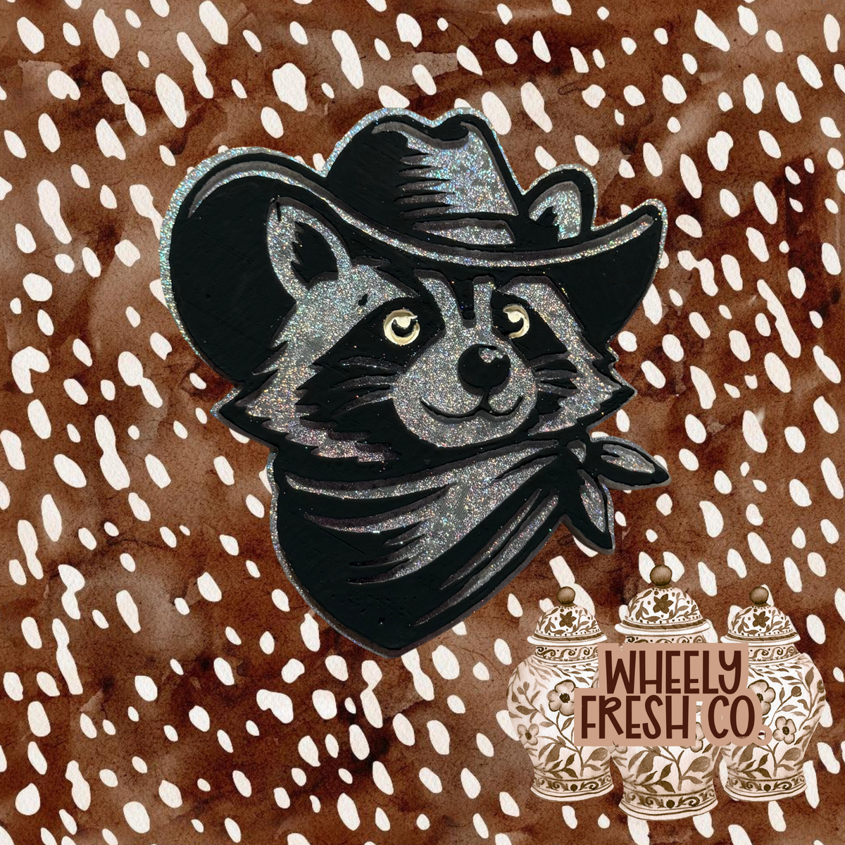 Raccoon - Car Freshie