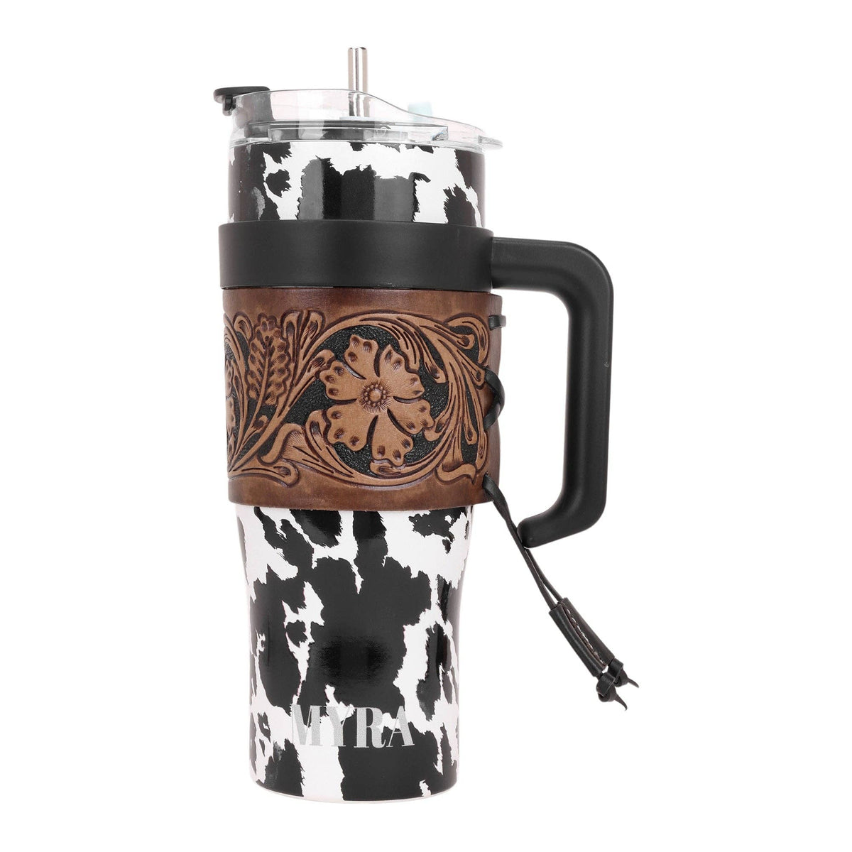 Wide Wyoming Tumbler In Black and White: WITHOUT TOOLING