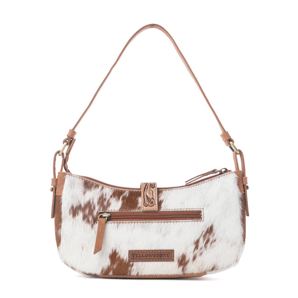 Yellowstone Timberline Handtooled Bag in Walnut Brown: Walnut Brown