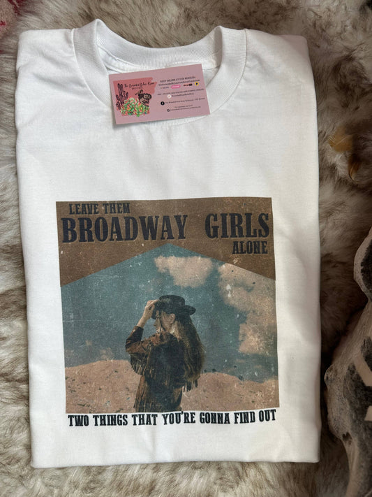 Broadway Girls Western Graphic Tee: 2XL