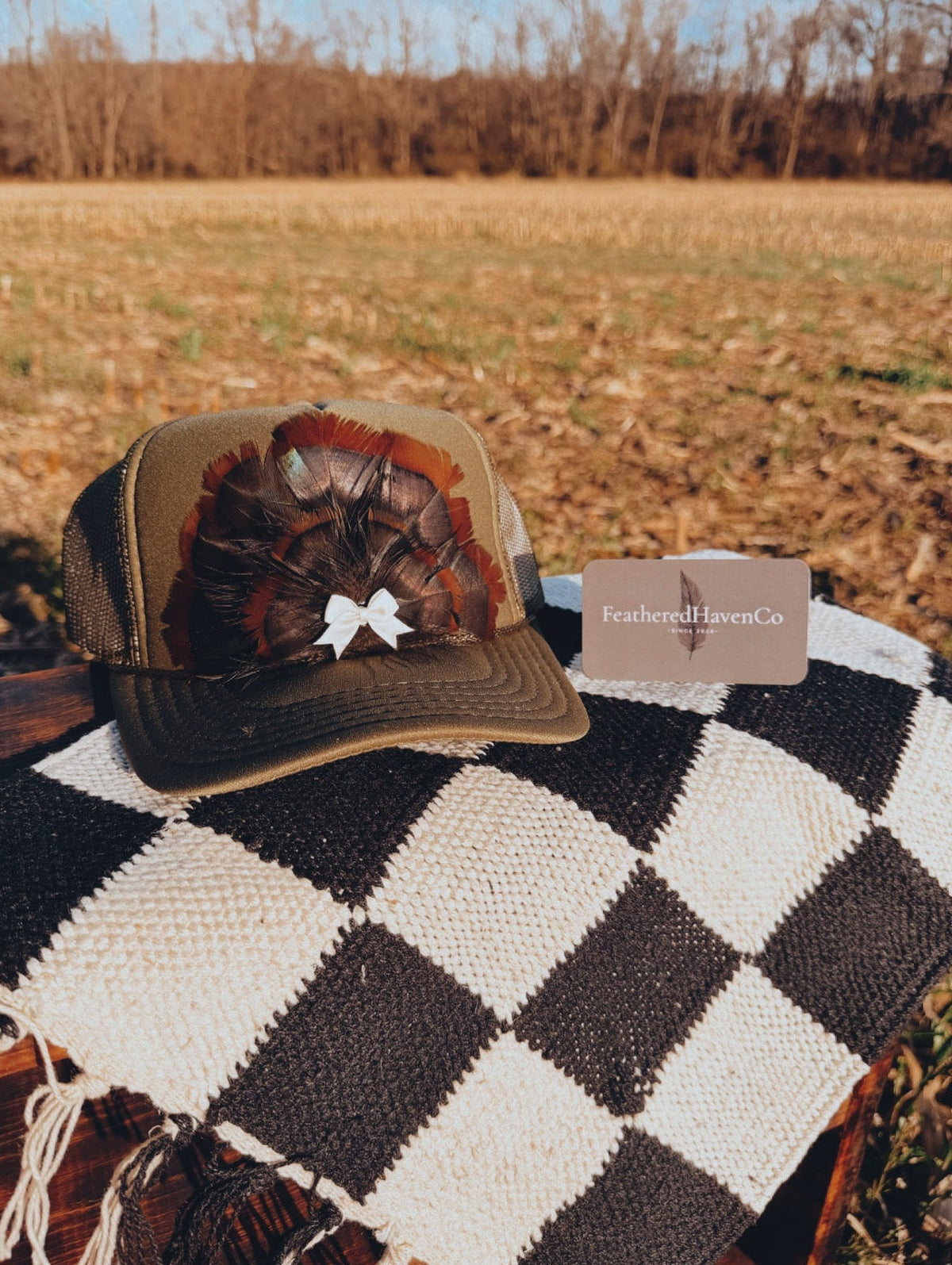 Olive Green Turkey Trucker
