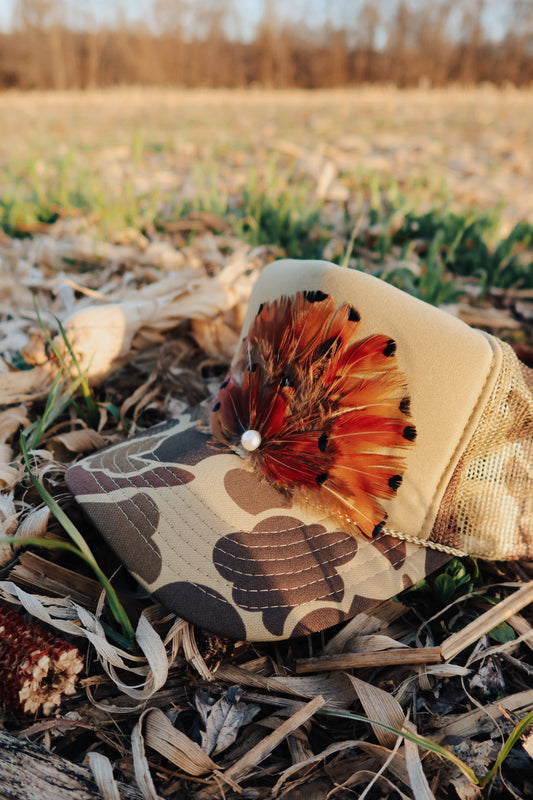 Ember Ridge Camo Trucker Hat