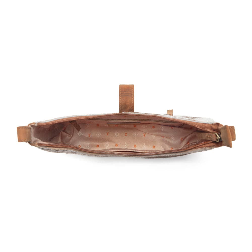 Yellowstone Timberline Handtooled Bag in Walnut Brown: Walnut Brown