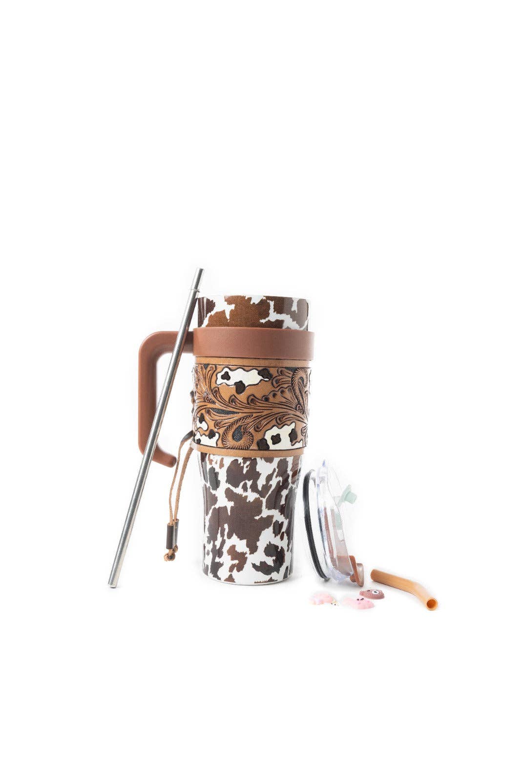 Wyoming Tumbler In Brown and White: WITH TOOLING
