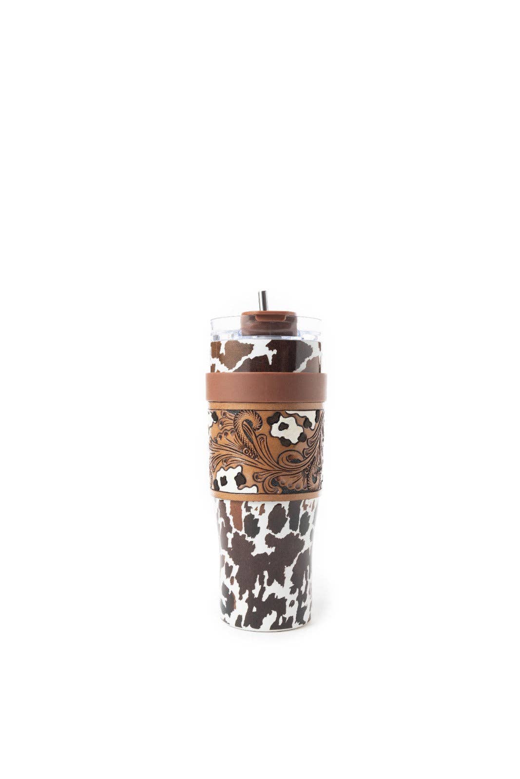 Wyoming Tumbler In Brown and White: WITH TOOLING