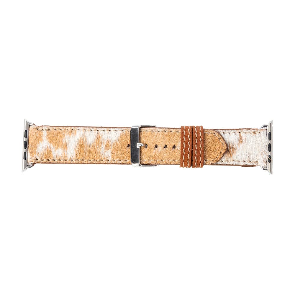Palomino Plains Western Watch Band in White: White