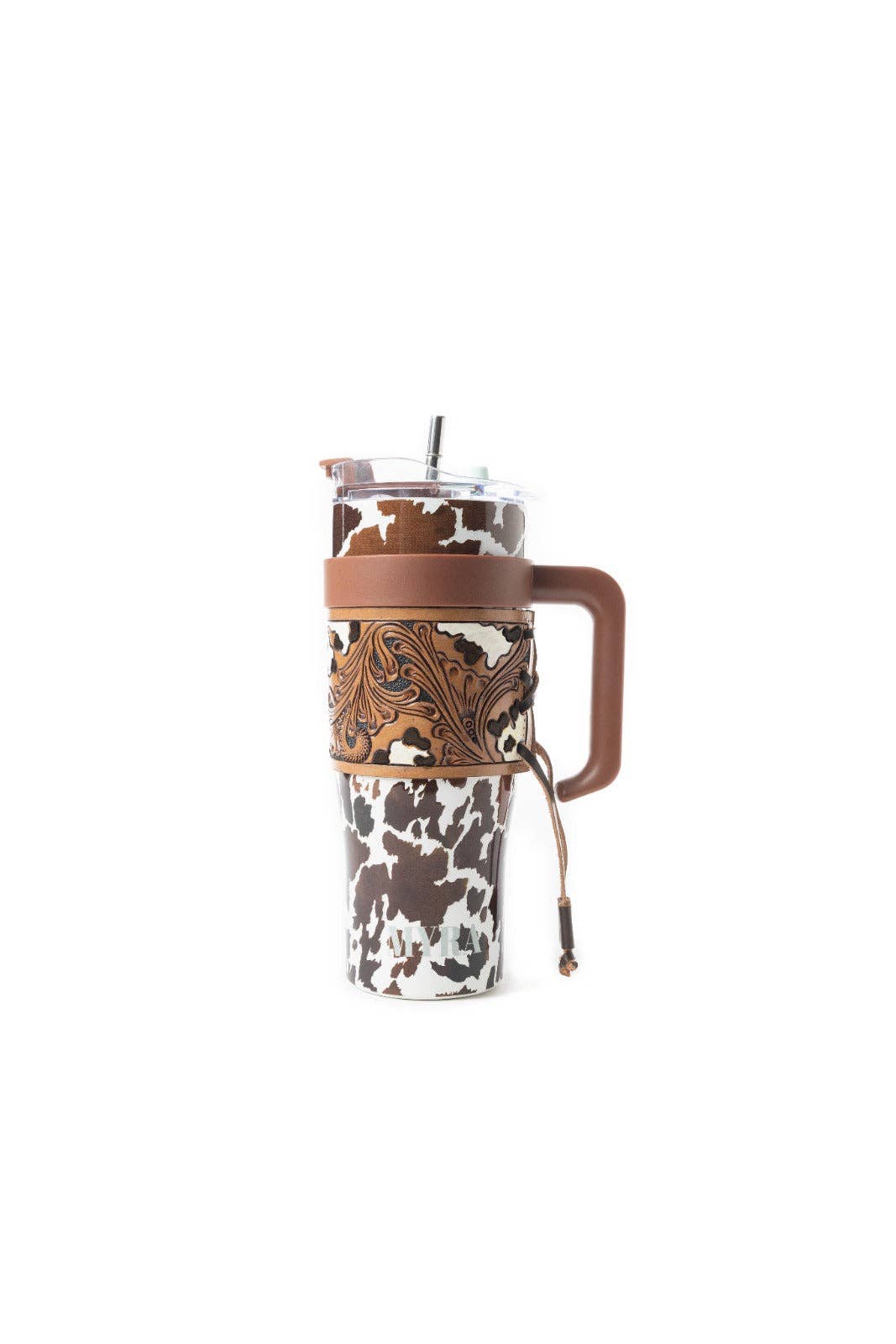 Wyoming Tumbler In Brown and White: WITH TOOLING