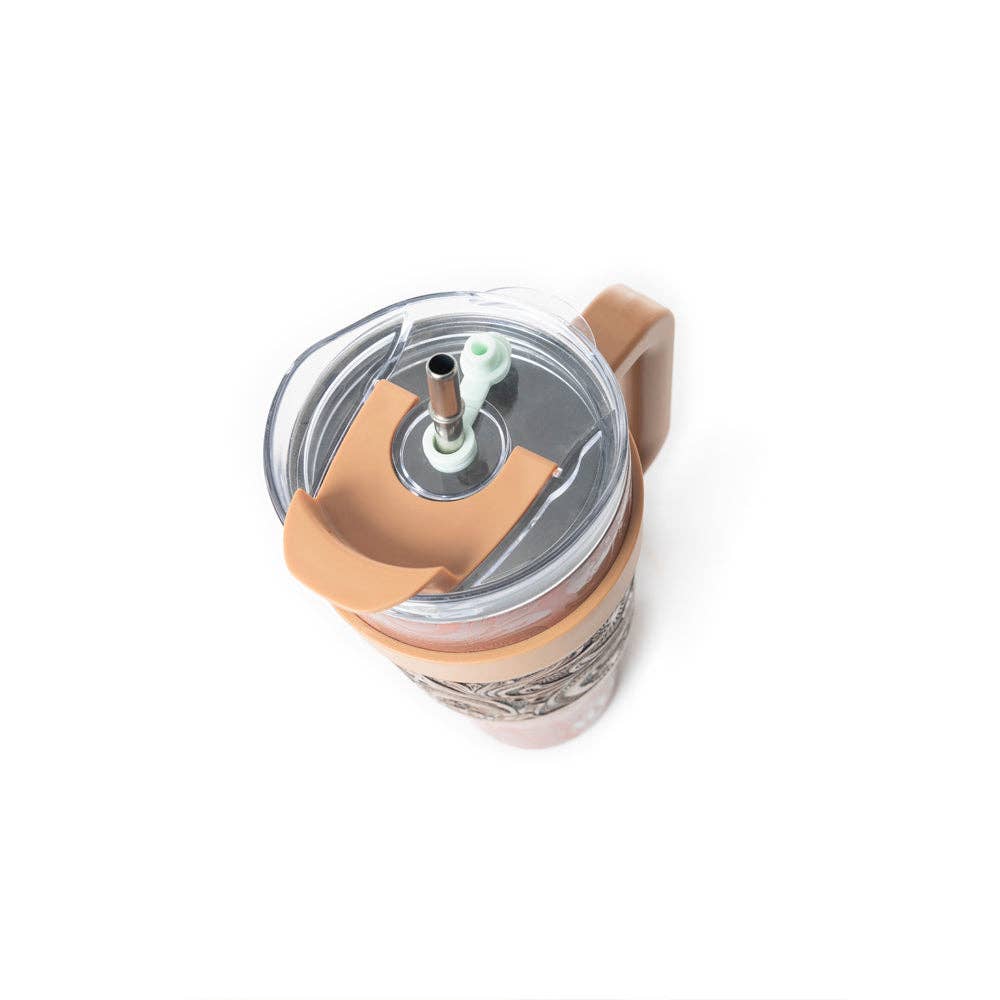 Wide Wyoming Tumbler In Brown: WITHOUT TOOLING