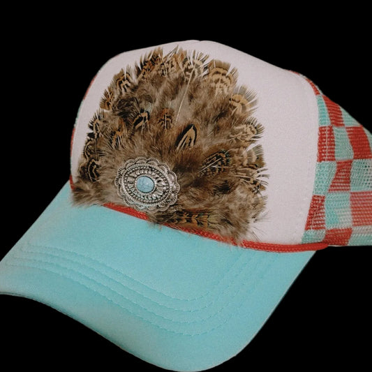 Prairie Patchwork Trucker Hat