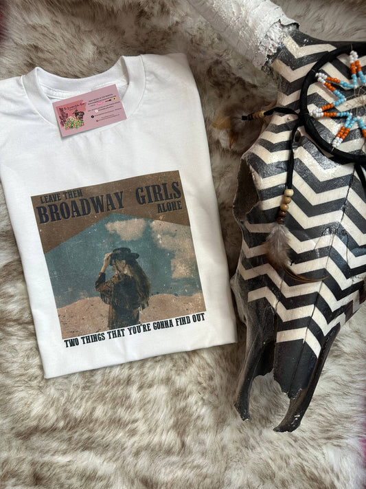 Broadway Girls Western Graphic Tee: 2XL