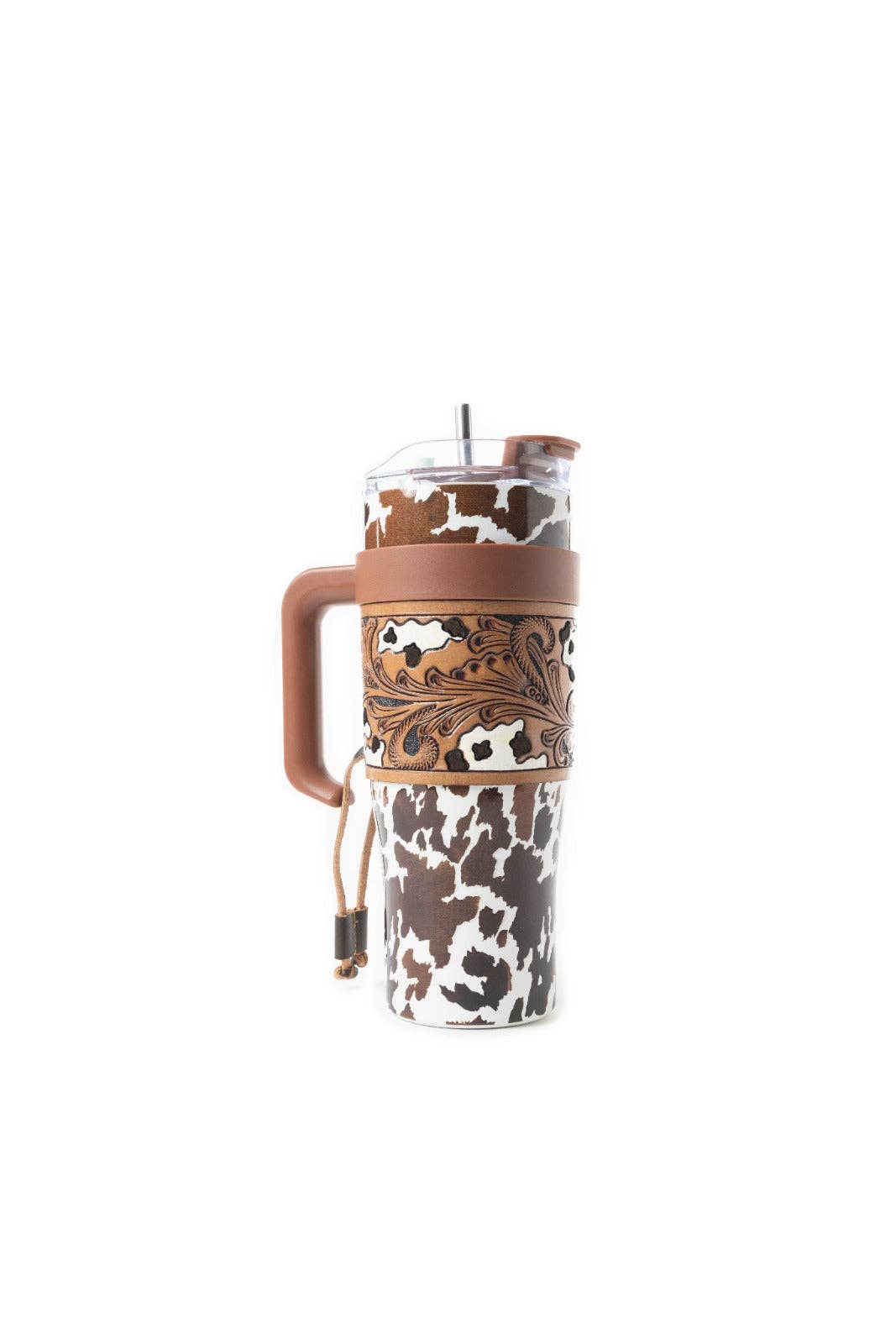 Wyoming Tumbler In Brown and White: WITH TOOLING