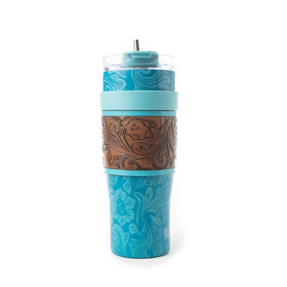 Wide Wyoming Tumbler In Blue: WITHOUT TOOLING